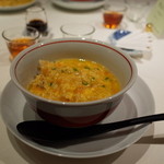 メゾン・ド・ユーロン - 上海蟹の餡かけ炒飯 2014.11.2x