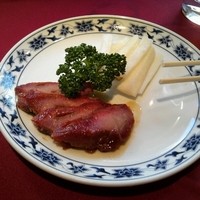 横浜中華街 重慶飯店 本館 - 休日ランチ_二種前菜盛り合わせ