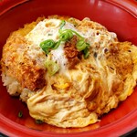 得得 - 料理写真:牡蠣とじ丼