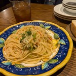 チロンボ・マリーナ - シラスと九条ネギのペペロンチーノ