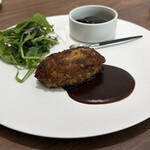 Kitchen Toshiki - 黒毛和牛のハンバーグ