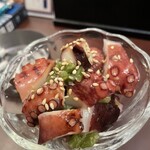 伊達ホルモン - たこわさ