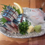 君想ふ暮らし - 高知　〆サバ刺し（￥380）