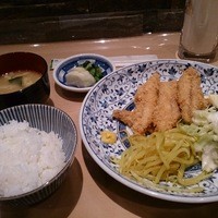新宿割烹 中嶋 - ランチ　鰯のフライ
