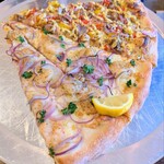 ジェイズピザ - バーベキューチキンとガーリックシュリンプ