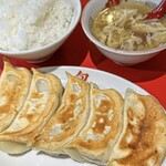 本格餃子 包 - 本格手打 焼き餃子定食