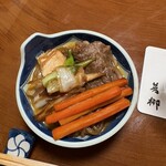 豚捨 - ２枚目の牛肉