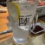 焼肉 八廣 - レモンチューハイ