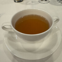 東京會舘 銀座スカイラウンジ - ダブルコンソメスープ