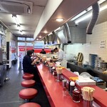 ラーメン 福 - 店内の様子