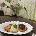 森岡商店 - ハイ爺家のモンちゃんと一緒に記念撮影☆