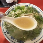ラーメン 福 - スープはこんな感じ〜♡