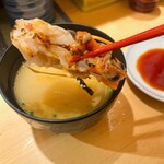 立鮨 すし横 - エビ汁〜