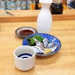 大衆酒場 西もり - 秋刀魚刺し