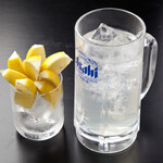 ぢどり亭 - ドリンク写真:オリジナルぢどり亭レモンサワー