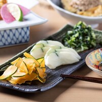 もりの京漬物三種盛り