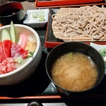 329439864 - まぐろ丼♪セット