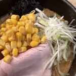 人力俥 - ネギが濃厚味噌に合う！