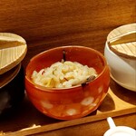 天ぷらめし 金子屋 - イカの塩辛