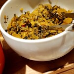 天ぷらめし 金子屋 - 高菜