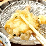 天ぷらめし 金子屋 - イカかき揚げ