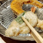 天ぷらめし 金子屋 - かしわ