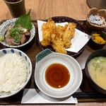 豊後茶屋  - 鶏天とりゅうきゅうのセット