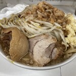 ラーメン荘 歴史を刻め なかもず店 - ラーメン(400g、全マシ) 1200円