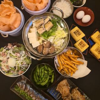 生付き3時間飲み放題コースをご用意