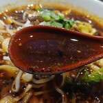 海月飯店 - 麻辣刀削麺＋半チャーハン＠¥880円