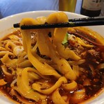 海月飯店 - 麻辣刀削麺＋半チャーハン＠¥880円