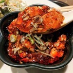 味亭 - ランチの麻婆豆腐