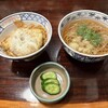 十六文そば七 - かつ丼とお蕎麦のセット