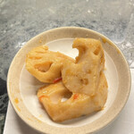 餃子の店 もも - レンコンもきた