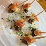 焼肉KAJIYA - イチジクとゴルゴンゾーラピンチョス