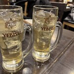 とんかつ多酒多彩 地蔵 - ハイボールで、おつかれチャンのかんぱい(ﾟдﾟ)ｳﾏｰ