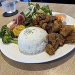 ラフ カフェ&ベイク - 黒酢酢豚プレート（¥1925）