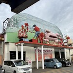 びっくり食堂 - 北西入口