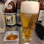 ゴッチョーサン - 60分単品飲み放題1098円のキリン一番搾り＋お通し　480円