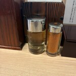 水原製麺 - 机上(お酢あり)