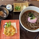 トスラブ館山ルアーナ - ランチ　かき揚げ蕎麦温