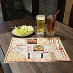 炭火野菜巻串と餃子 博多うずまき - 