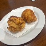 久留米ラーメン 麺や たにがわ - 唐揚げ2個