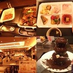 大江戸温泉物語 - 中華以外、いろんな料理が並びます。