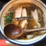 烈志笑魚油 麺香房 三く - 