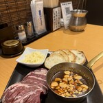 大衆炭火焼肉ジンギスカン ホルモン酒場 風土. - スペシャルなハラミぃ〜