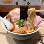 らぁめん 紬麦 - 淡麗＋チャーシュートッピング