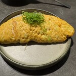 麺屋 練之助 - 九条葱の出汁おむれつ