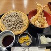 そば 鼓堂 - 小天丼と蕎麦（田舎）セット。