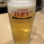 うお徳 - 生ビール